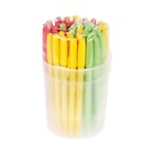 Ручка шариковая Стамм "Тропик", узел 1.0 мм, стержень 135 мм, чернила синие, микс - Фото 5