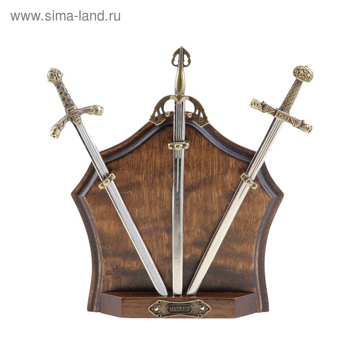 Макет 3-х кинжалов "Милосердие" на подставке, 23 × 25 см - Фото 1