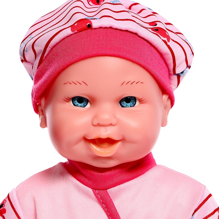 Пупс мягконабивной «Малышка» со звуком, в костюме 48592
