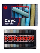 Соус ассорти, набор 10 цветов (длина 65±1 мм; диаметр 10.5±0.6 мм), в картонной коробке - Фото 1