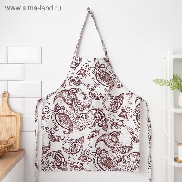 Фартук кухонный «Этель. Восточные узоры», 60×65 см, 100% хлопок, саржа 190 г/м²