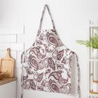 Фартук кухонный «Этель. Восточные узоры», 60×65 см, 100% хлопок, саржа 190 г/м² - Фото 2