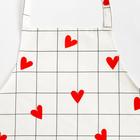 Фартук «Этель» Love is 60×65 см, 100% хлопок, саржа 190 г/м² - фото 61532967