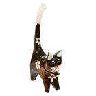 Подставка для колец "Котик в цветочках/полоску" ) 10 см. МИКС - Фото 4