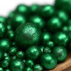 Новогодняя посыпка кондитерская "Блеск", зеленый, 50 г - Фото 3