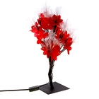 Светодиодный куст уличный 0,3 м, "Красный цветок павлин", 32 LED, 220V, моргает МУЛЬТИ - Фото 2