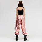 Брюки женские MINAKU: Trend zone, цвет розовый, размер 40, рост 158 - Фото 3