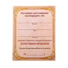 Набор серебряный орден "Именинник" и удостоверение - Фото 3