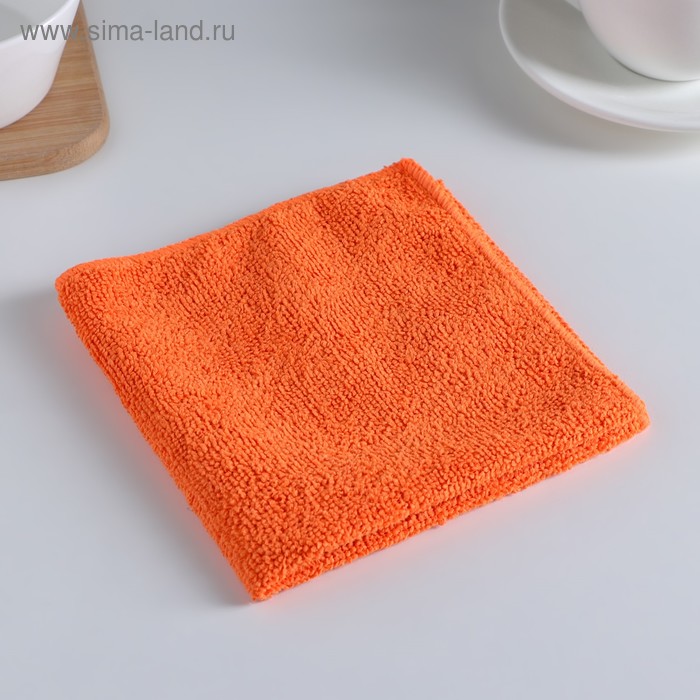 Салфетка из микрофибры универсальная 30×30 см Grifon, 1 шт, 250 г/см2 - Фото 1