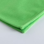 Салфетка для стекла из микрофибры, 30×30 см, 1 шт - Фото 2
