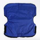 Муфта на ручку коляски, синяя - Фото 5