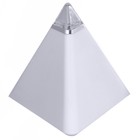 Будильник Luazon LB-05 "Пирамида", 7 цветов дисплея, термометр, подсветка - фото 8227240