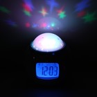 Часы - будильник Luazon LB-10 с проекцией «Звездное небо», термометр, 11 мелодий, белый - Фото 3