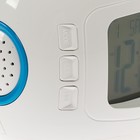 Часы - будильник Luazon LB-10 с проекцией «Звездное небо», термометр, 11 мелодий, белый - Фото 4