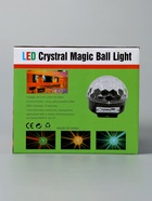 Ночник проектор «Хрустальный диско-шар» 17.5 см, динамик, свечение RGB, 220 В 667998 - фото 16906643