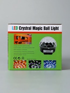 Ночник проектор «Хрустальный диско-шар» 17.5 см, динамик, свечение RGB, 220 В 667998 - фото 16906644
