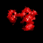 Светодиодный куст уличный 0,3 м, "Красный рубин", 32 LED, 220V, КРАСНЫЙ - Фото 1