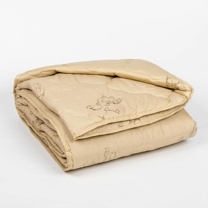 Одеяло Адамас «Верблюжья шерсть», размер 172х205 ± 5 см, 300гр/м2, чехол п/э - фото 1906773406