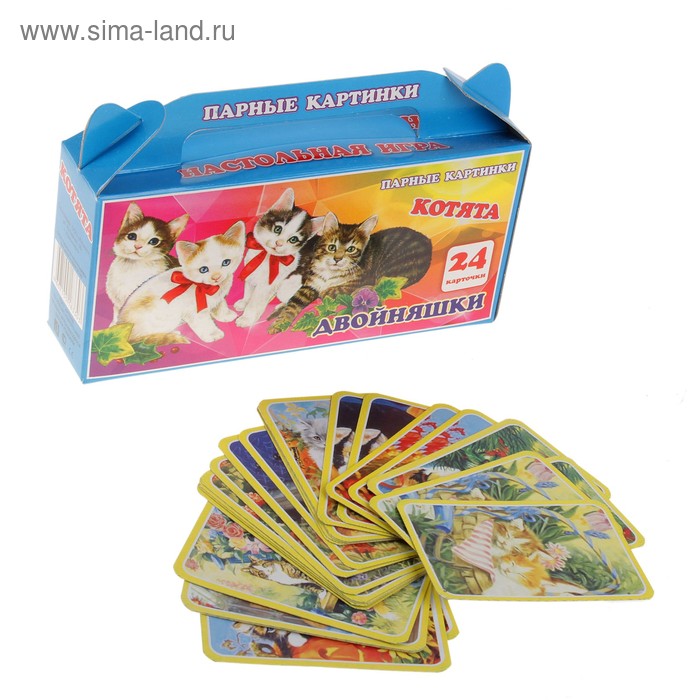 Настольная игра "Волшебный сундучок "Котята" - Фото 1