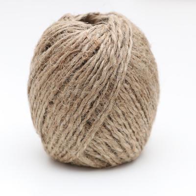 Шпагат джутовый 2-х ниточный Доляна, 50 м (1,12 КТекс)