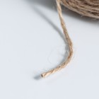 Шпагат джутовый 2-х ниточный Доляна, 50 м (1,12 КТекс) - Фото 2