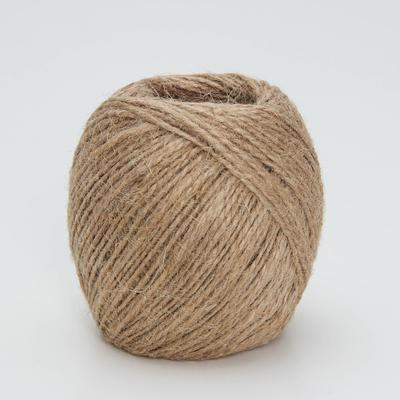 Шпагат джутовый 2-х ниточный Доляна, 100 м (1,12 КТекс)