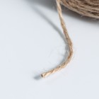 Шпагат джутовый 2-х ниточный Доляна, 175 м (1,12 КТекс) - Фото 3