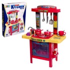 Игровой набор «Кухня мечты» с посудой и продуктами, свет, звук, работает от батареек - фото 5820268
