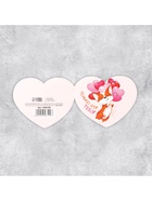 Открытка-мини двойная «Только для тебя», 14 февраля, 7 х 6см (комплект 20 шт) - фото 29779839