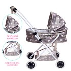 Коляска универсальная для кукол, с сумкой, с корзиной, металлический каркас - Фото 3