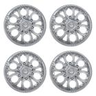 Колпаки колесные R14 "Пилот" серебристый, набор 4 шт - Фото 1