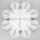 Люстра с ПДУ "Валенсия" 12xLED 288Вт 3000-6000К диммер, белый 90х90х12 см BayerLux - фото 23767186