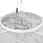 Люстра с ПДУ "Валенсия" 12xLED 288Вт 3000-6000К диммер, белый 90х90х12 см BayerLux - фото 23767189