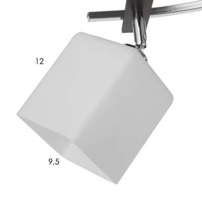 Люстра 6591180/5 E27 40 Вт серебро 60×60×24 см BayerLux