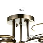 Люстра 6591200/3 E27 40Вт бронза 46х46х24 см BayerLux - фото 21175623