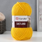 Пряжа "Shetland" 30% шерсть верджин, 70% акрил 220м/100гр (506 жёлтый) - фото 7429062