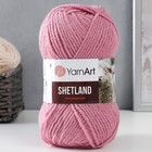 Пряжа "Shetland" 30% шерсть верджин, 70% акрил 220м/100гр (508 розовый) - фото 1277265