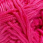 Пряжа "Macrame Макраме" 100% полиэстер 130м/90гр (140 ярко-розовый) - Фото 3