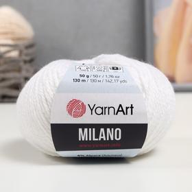 Пряжа "Milano"  8%альпака, 20%шерсть, 8%вискоза, 64%акрил 130м/50гр (851)