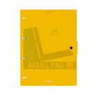 Тетрадь на кольцах ErichKrause. Neon А4, 80 листов, в клетку, пластиковая обложка, на кнопке, блок офсет, 100% белизна, МИКС - Фото 5