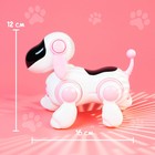 Собачка-робот «Умная Лотти», ходит, поёт, работает от батареек, цвет розовый - фото 3715752