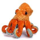 Мягкая игрушка «Осьминог», 25 см, цвет оранжевый - Фото 1