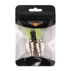 Светящийся колпачок на ниппель Cartage, малый, набор 2 шт., микс - Фото 16