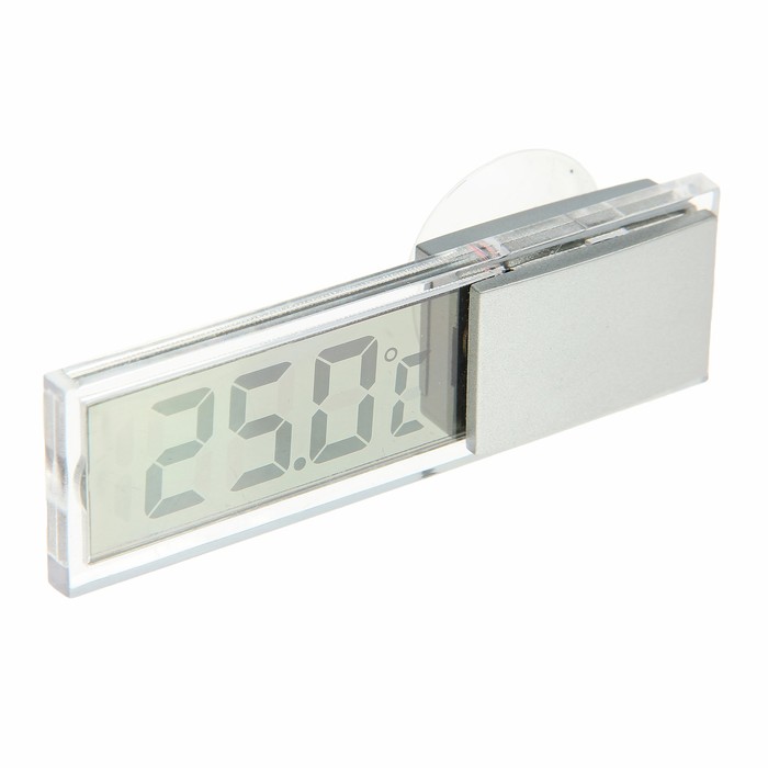 Термометр Luazon LTR-17, электронный, на присоске, прозрачный - фото 1897974733