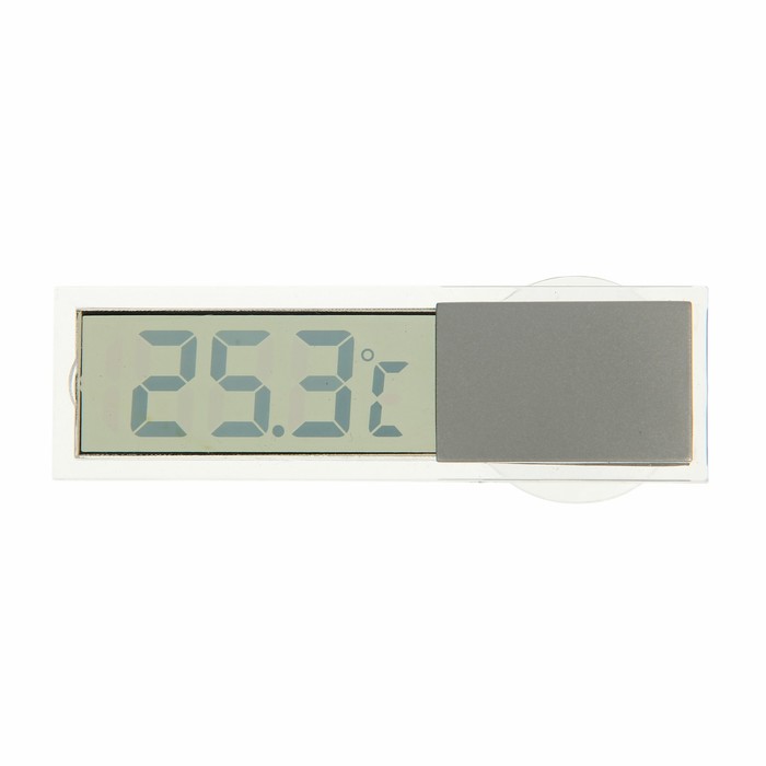Термометр Luazon LTR-17, электронный, на присоске, прозрачный - фото 1897974734