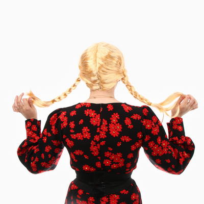 Парик «Толстые косы»