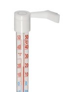 Термометр уличный, жидкостный, оконный, на липучках, белый - Фото 7