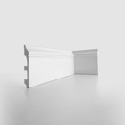 Плинтус пластиковый ударопрочный белый 100х16х2000мм - Фото 3