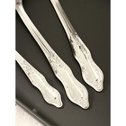 Набор столовых приборов «Славяна», 18 предметов, толщина 1.2 мм, картонная коробка, цвет серебряный - Фото 4