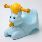 Горшок детский в форме игрушки «Зайчик Lapsi», цвет голубой - Фото 1